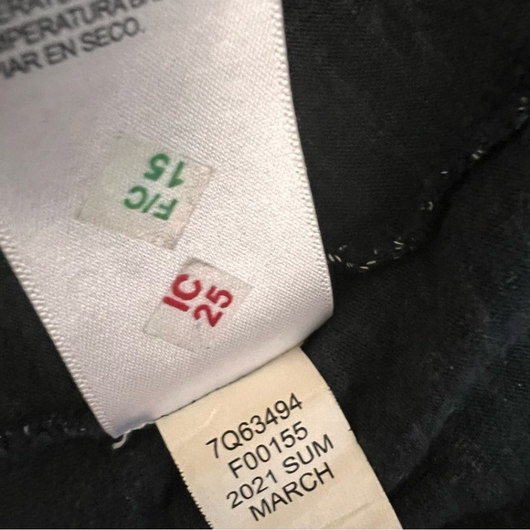 LUCKY BRAND Top Size 1X Paisley Blue cotton blend 3/4 Sleeve - Picture 11 of 13